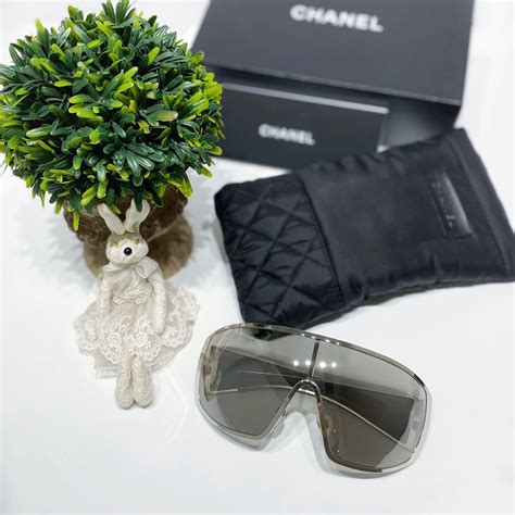 chanel shield runway sunglasses dupe